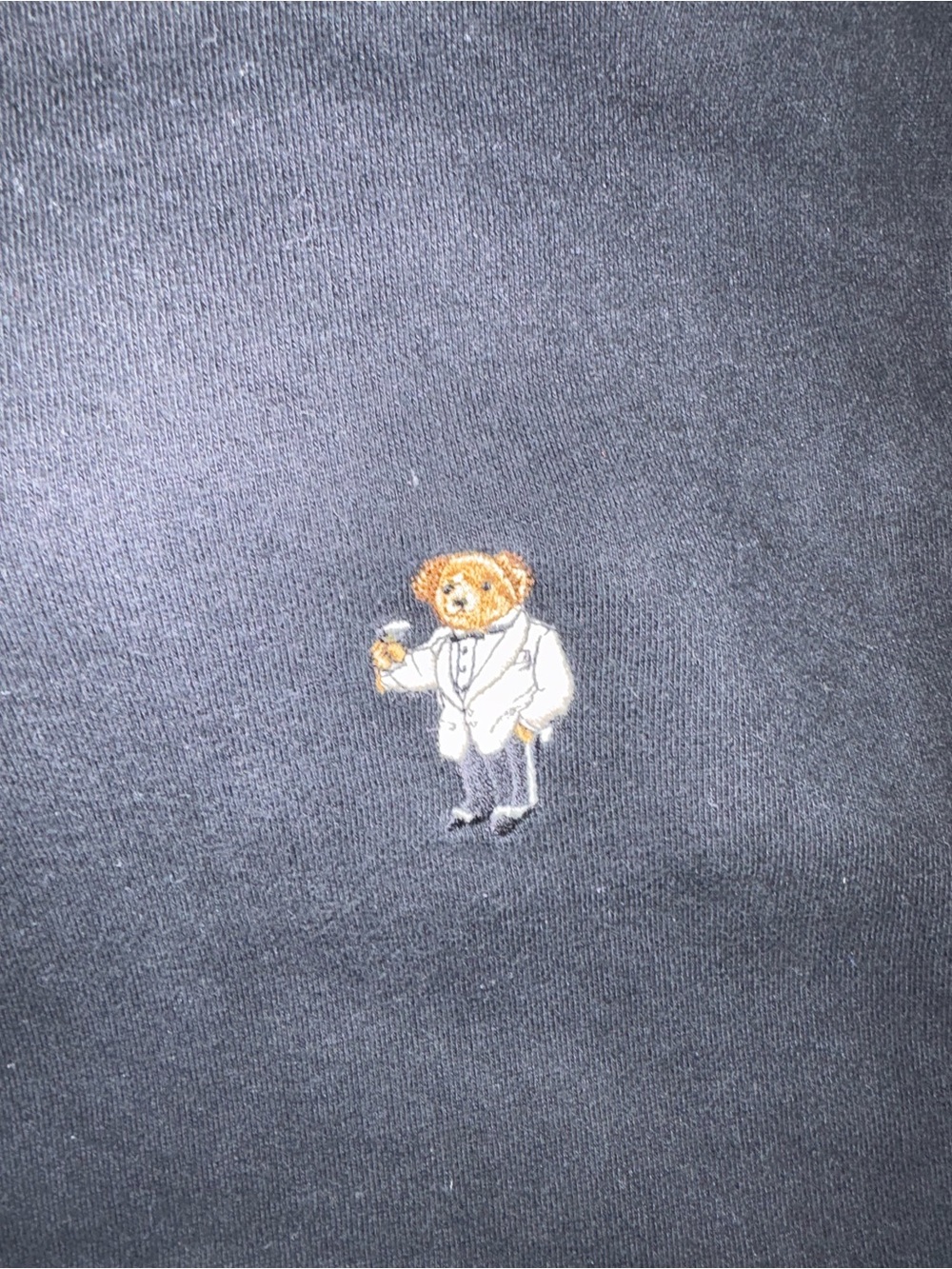 Ralph Lauren Black Hoodie with Polo Label - Picture 3 of 4
